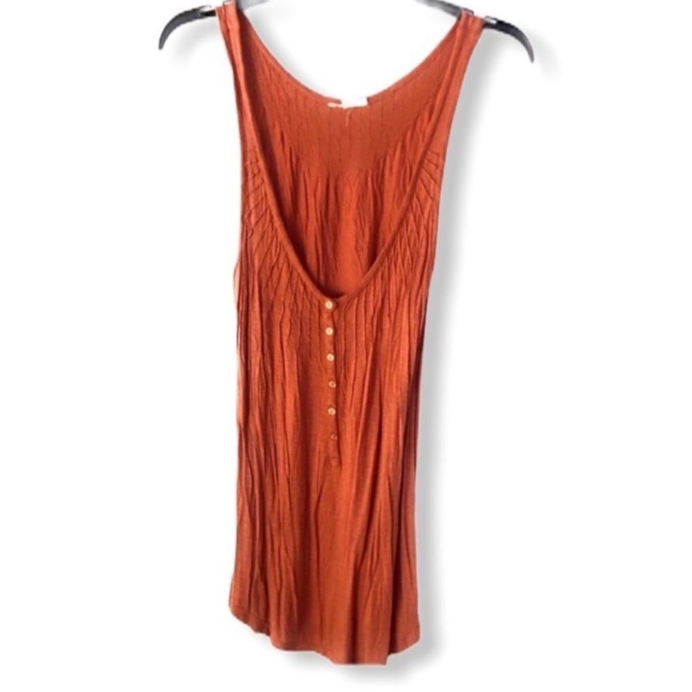 Caslon Nordstrom Rust Tank Top Rayon